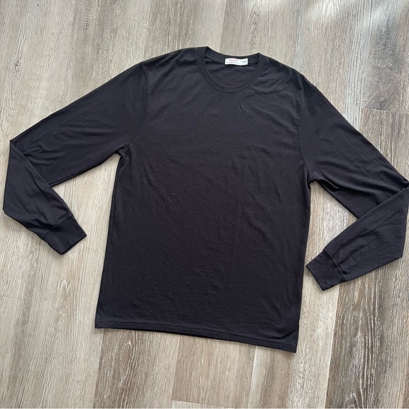 Hanes classic l/s crewneck tee - Picture 1 of 6